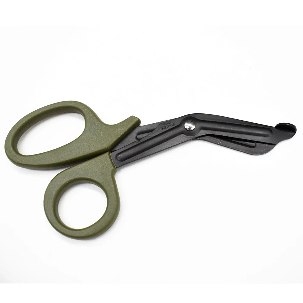 1/2 New EMT Fine Tooth Life Scissors For Emergency Medical Rescue Scissors Easy To Carry Outdoors