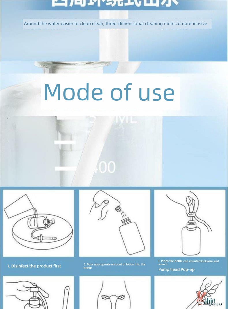 Enema Handy Gadget For Home Row Constipation Bowel Cleaner Defecation Injection Anal Cleaning Tool Vagina Flusher