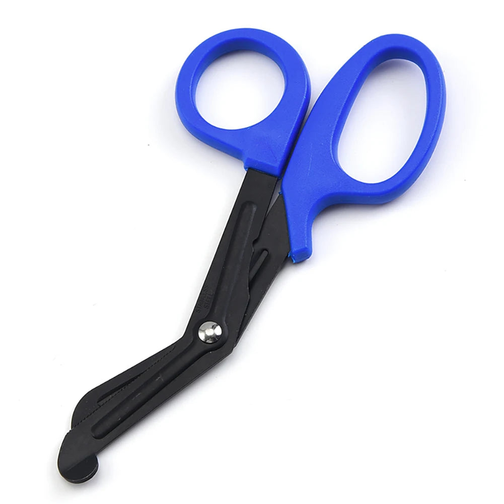 Outdoor Survive Paramedic Medical Rescue Scissor Trauma Gauze IFAK Emergency First Aid Shear Nurse Utility Camp Hike Home Tijera