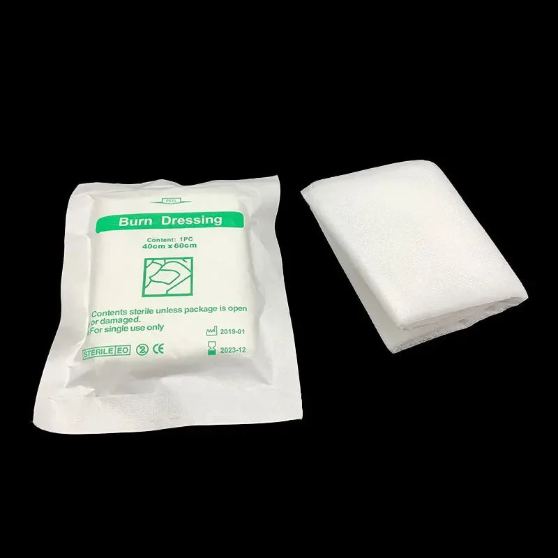 60 * 40cm medical burn dressing non-woven burn pad wound care anti infection antibiotic ointment gel burn first aid kit