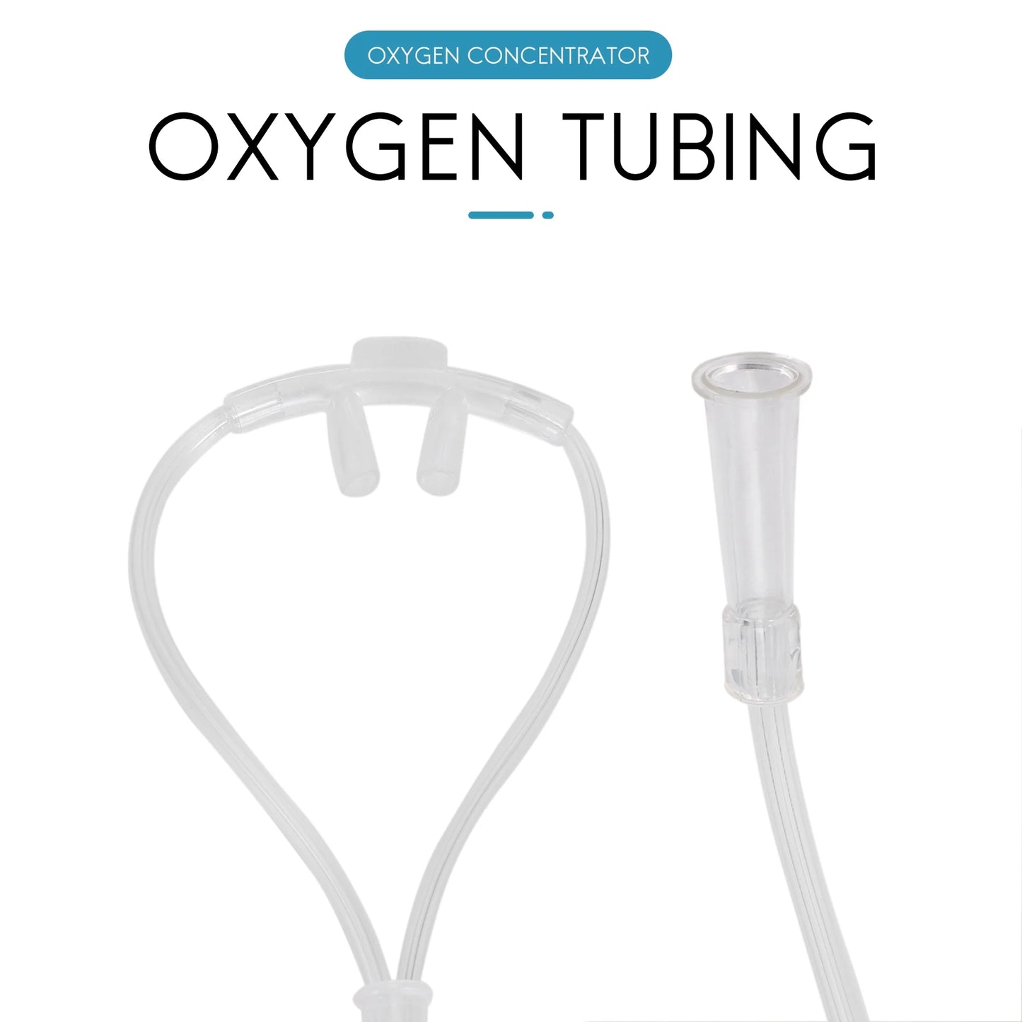 Hot sale 8M Soft Nasal Oxygen Tube Nasal Oxygen Cannula Nasal Tube Suitable for Oxygen Generator