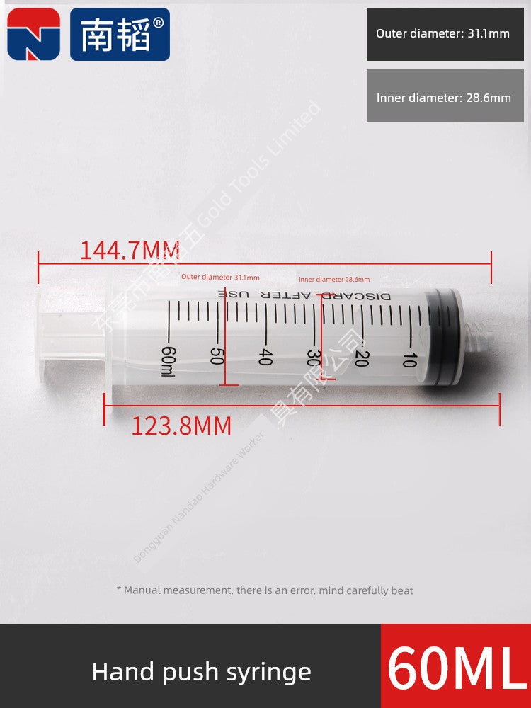 Manual Thread Syringe Printer Syringe