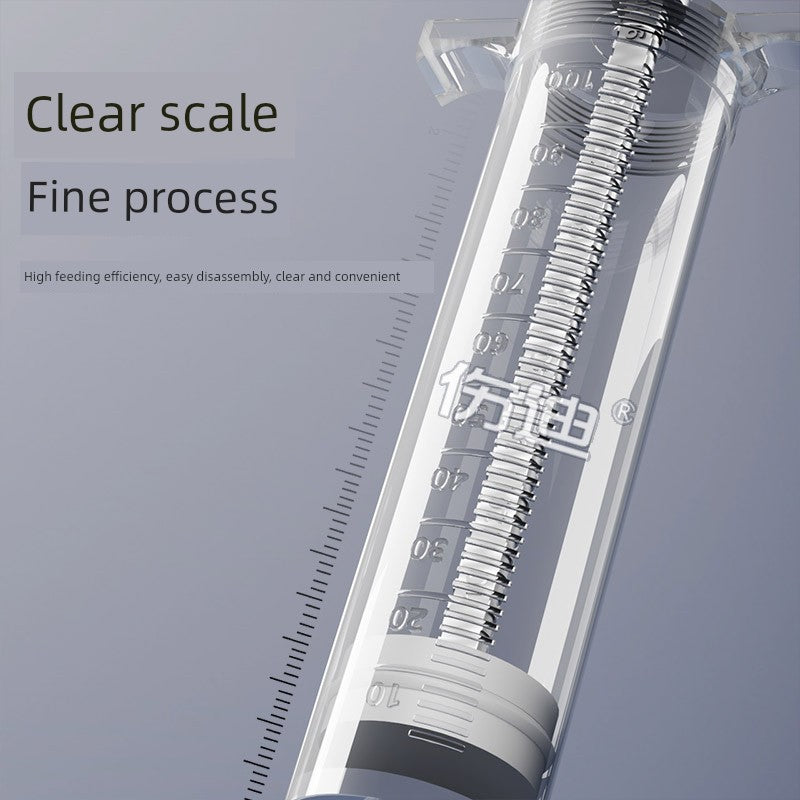 Nasal Feeding Flow Food Booster Feeder Stomach Tube Nasal Feeding Tube Syringe Large Syringe Elderly Feeding Handy Gadget