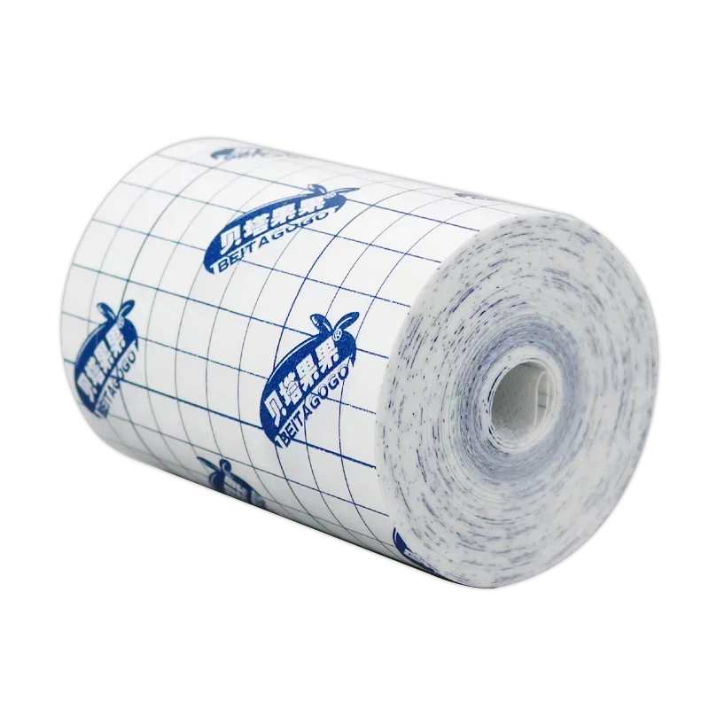 1 Roll Adjustable Non-woven Tape Adhesive Plaster Breathable Patches Bandage First Aid Hypoallergenic Wound Dressing Fixed Tape
