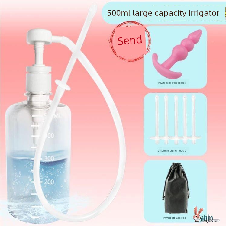 Enema Handy Gadget For Home Row Constipation Bowel Cleaner Defecation Injection Anal Cleaning Tool Vagina Flusher