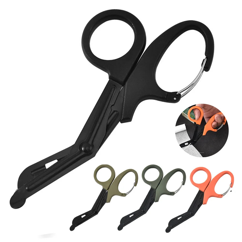 Outdoor Survive Paramedic Medical Rescue Scissor Trauma Gauze IFAK Emergency First Aid Shear Nurse Utility Camp Hike Home Tijera
