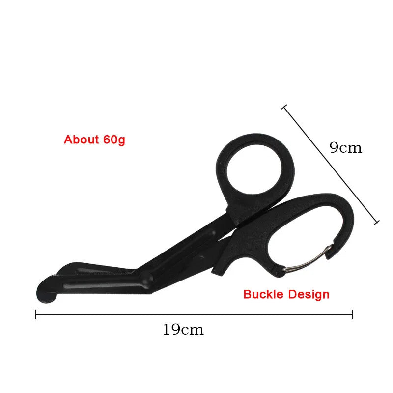 Outdoor Survive Paramedic Medical Rescue Scissor Trauma Gauze IFAK Emergency First Aid Shear Nurse Utility Camp Hike Home Tijera