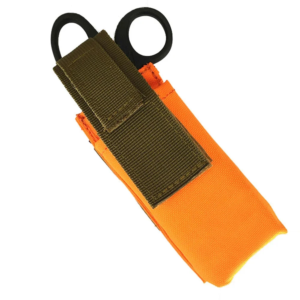 Horizontal Tourniquet Pouch Holder Molle Medical Large Scissors Bag Outdoor Sports Accessories Small Hanging Package