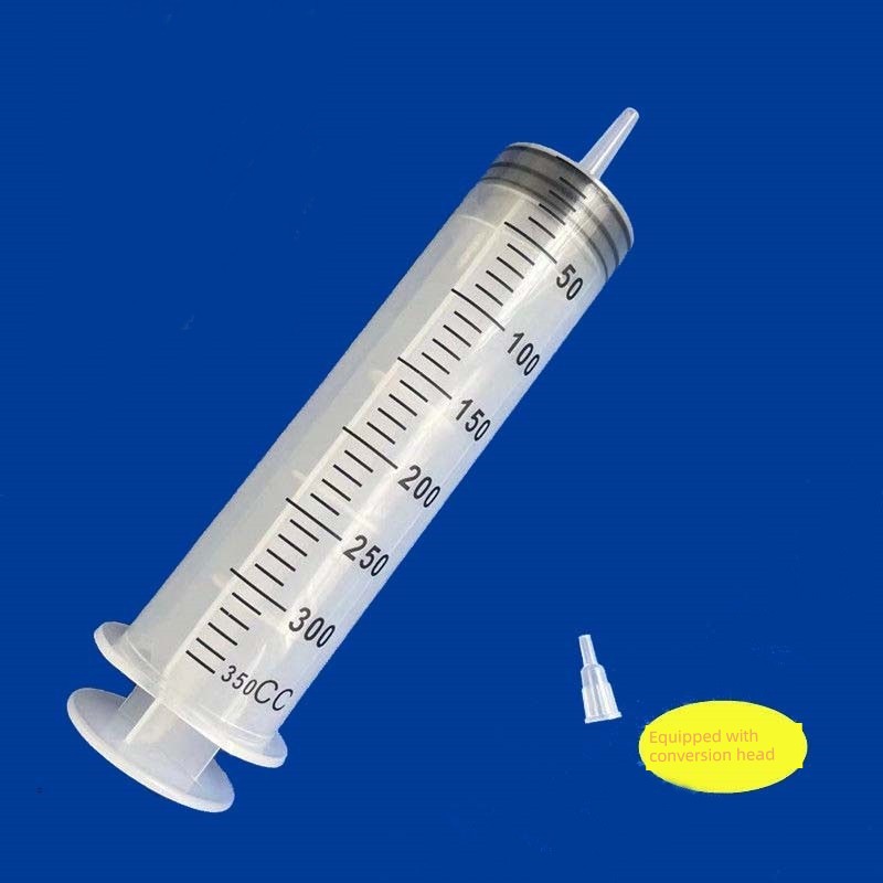 Syringe Large Large Capacity Feeder Injection Injector Plastic Syringe Stomach Tube Enema Nasal Feeding Flow Food Booster
