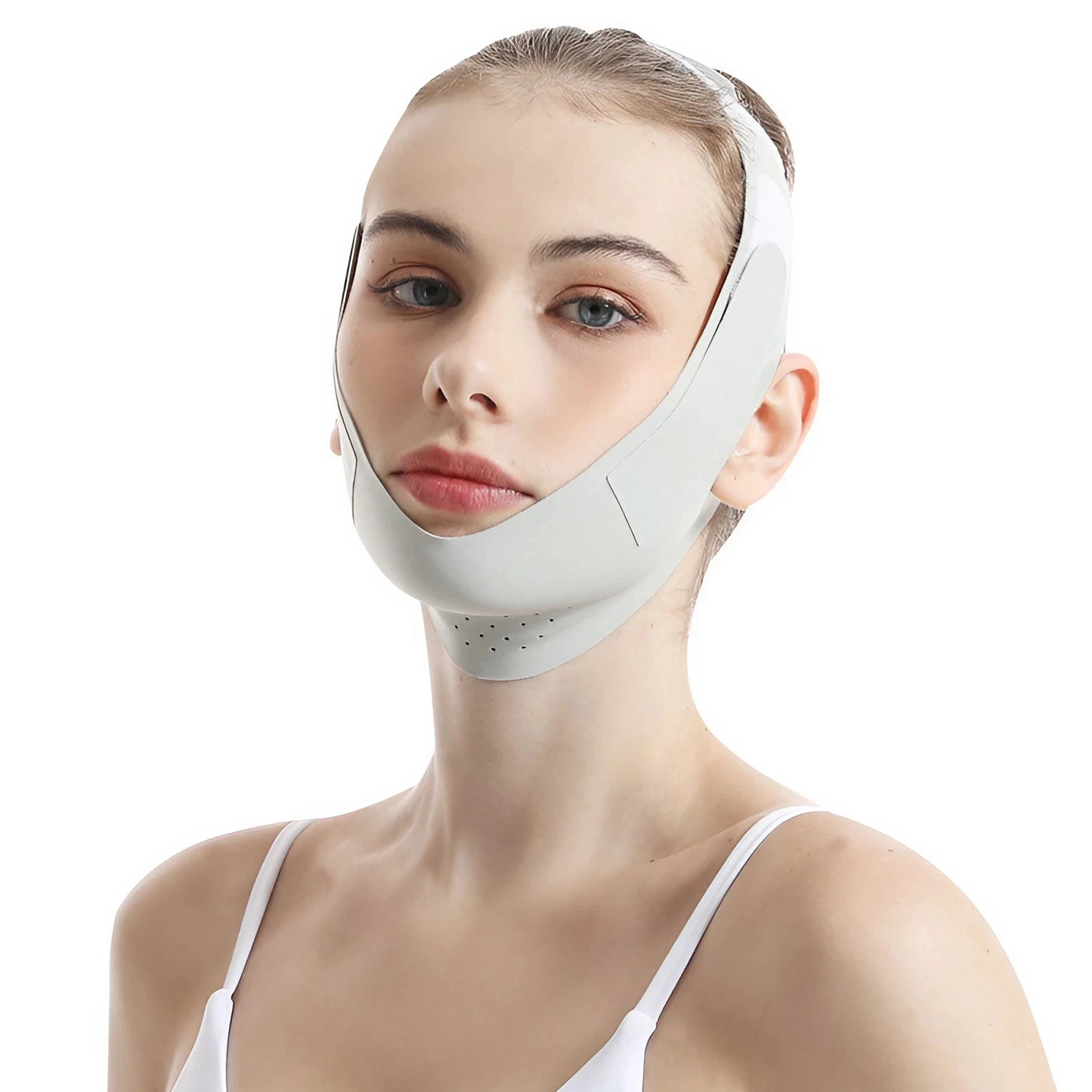 V-Line Face Lifting Tapes Double Chin Remover Reusable Ice Silk Face Lift Mask Facial Slimming Bandage Skin Care Beauty Tool