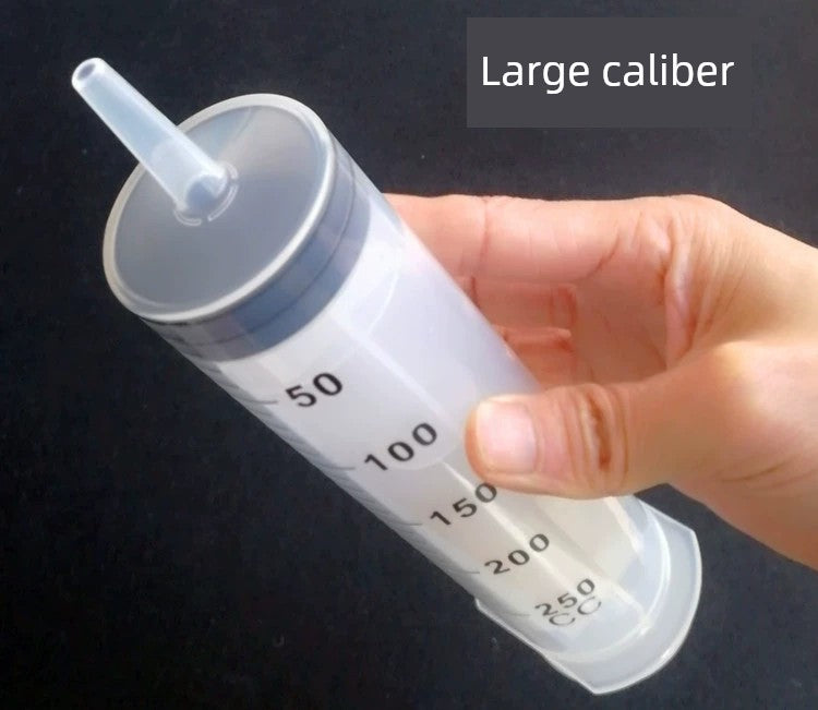 Plastic Syringe Sausage Appliance Large Large Capacity Injection Feeder Dispensing Irrigator Washing Pumping with Hose