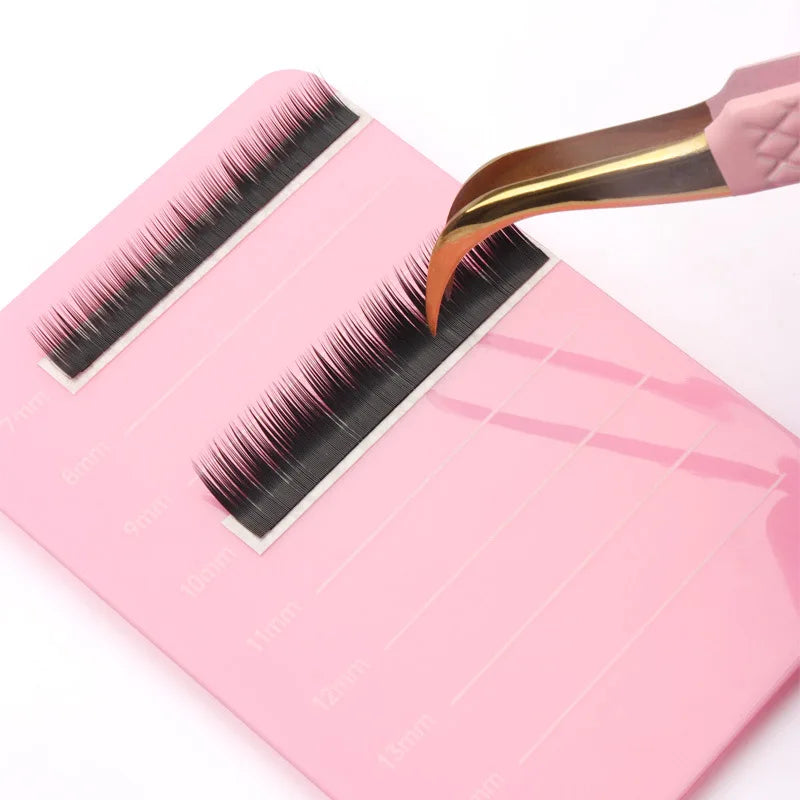 Acrylic Eyelashes Display Palette Lashes Extensions Pallet & Bandage Lash Glue Pad Eyelash Stand Holder Women Makeup Tools