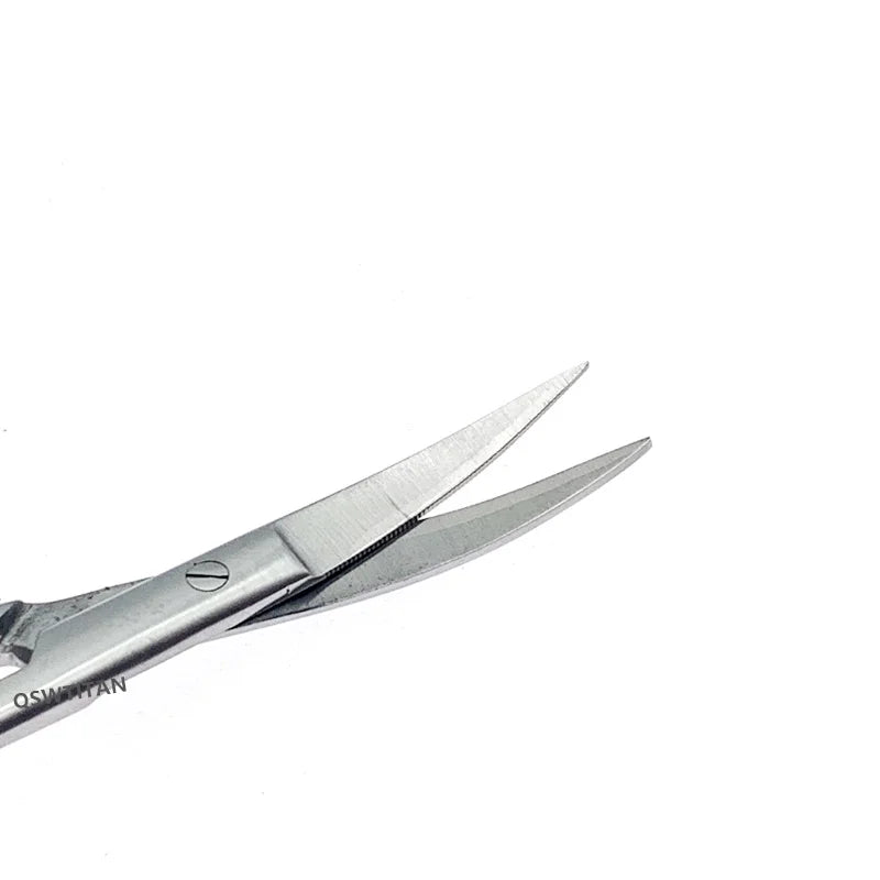 Stainless steel nasal septum scissors wow beak scissors Golden handle plastic surgery scissors Veterinary surgical Instruments