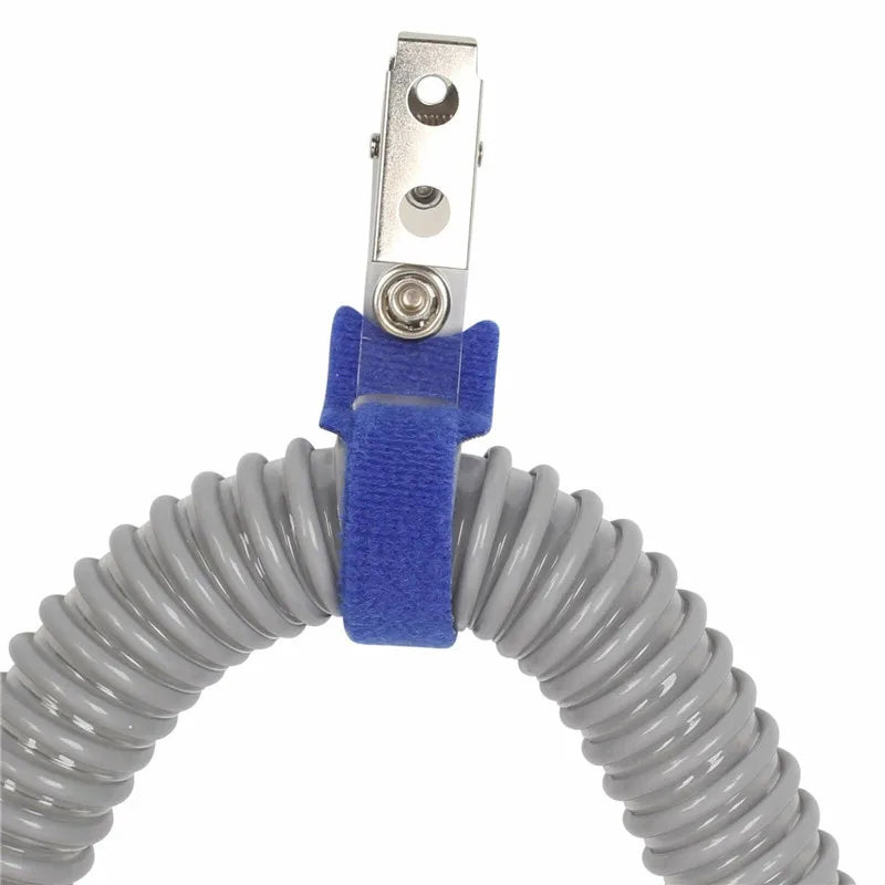 4/8/16PCS Blue CPAP Hose Holder Clip 304steel Oxygen Tube/Cannula Holder Tangle Free Tube System for Uninterrupted Sleep Therapy