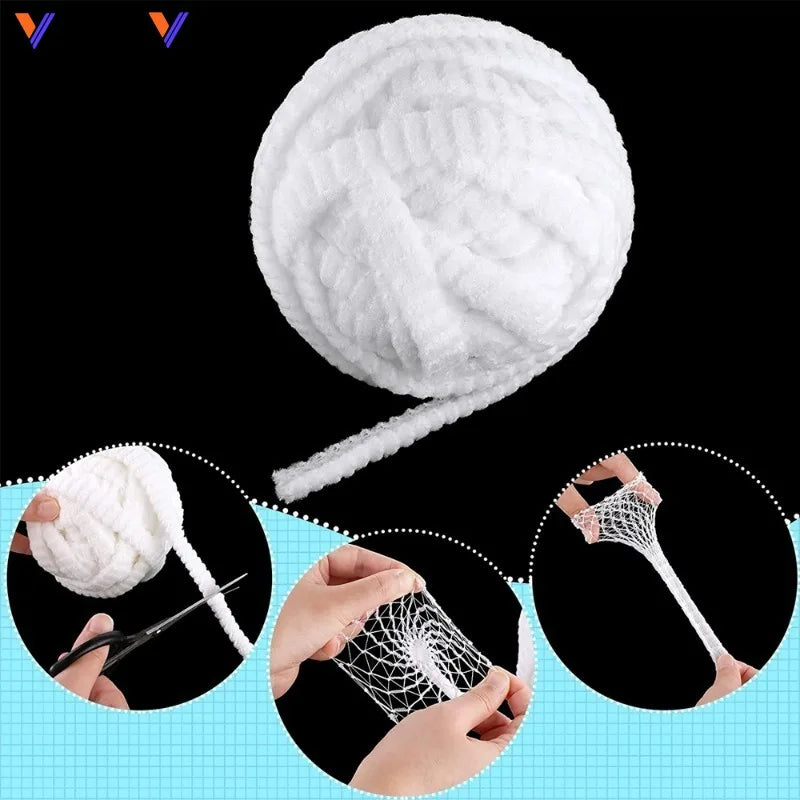 1Roll Net Tubular Bandage Elastic Mesh Wound Dressing Tubing Gauze Breathable Bandage Fix Net Bandage Retainer Stretch Tube