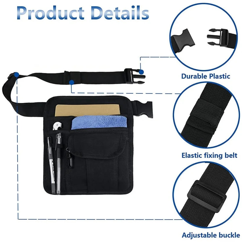 Tool Waist Bag Waterproof Hand Repair Oxford Hardware Toolkit Scissors Tongs Outdoor Universal Medical Staff Storage Bags