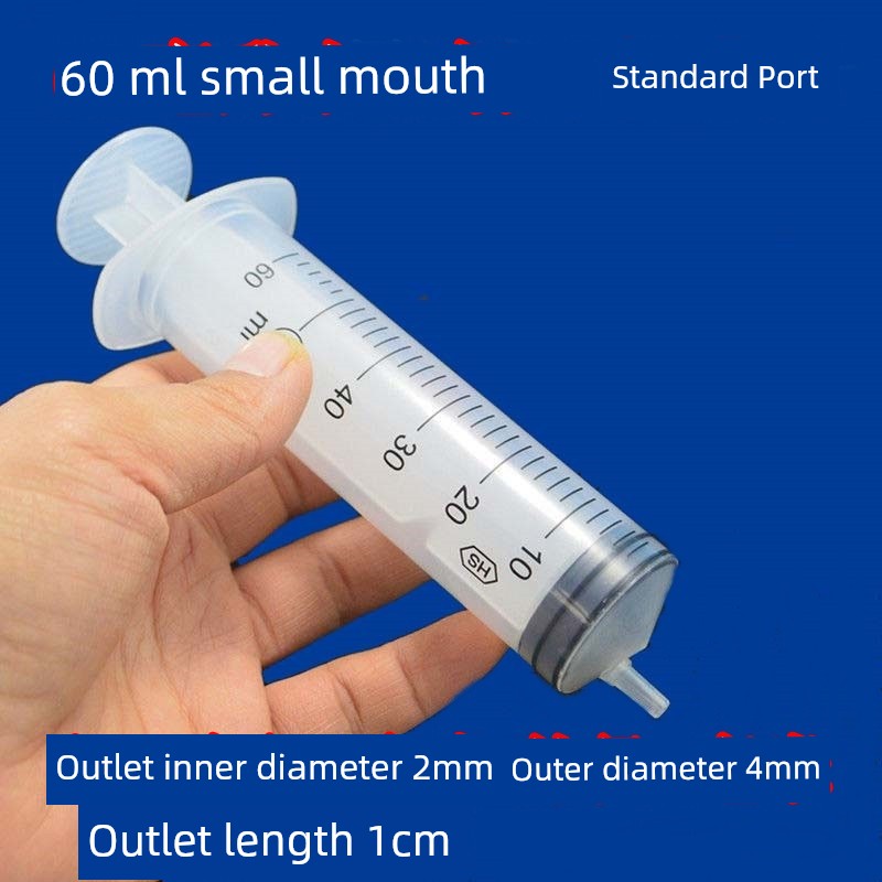 Syringe Large Large Capacity Feeder Injection Injector Plastic Syringe Stomach Tube Enema Nasal Feeding Flow Food Booster
