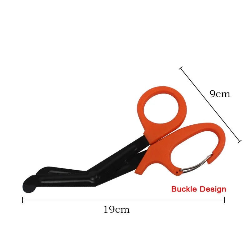 Outdoor Survive Paramedic Medical Rescue Scissor Trauma Gauze IFAK Emergency First Aid Shear Nurse Utility Camp Hike Home Tijera