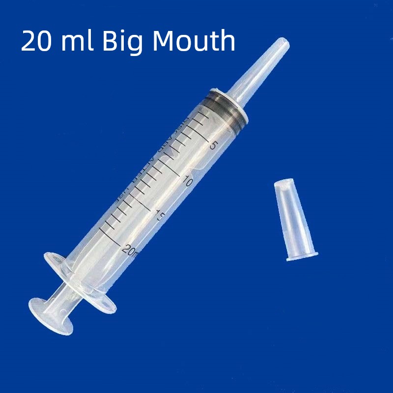 Syringe Large Large Capacity Feeder Injection Injector Plastic Syringe Stomach Tube Enema Nasal Feeding Flow Food Booster