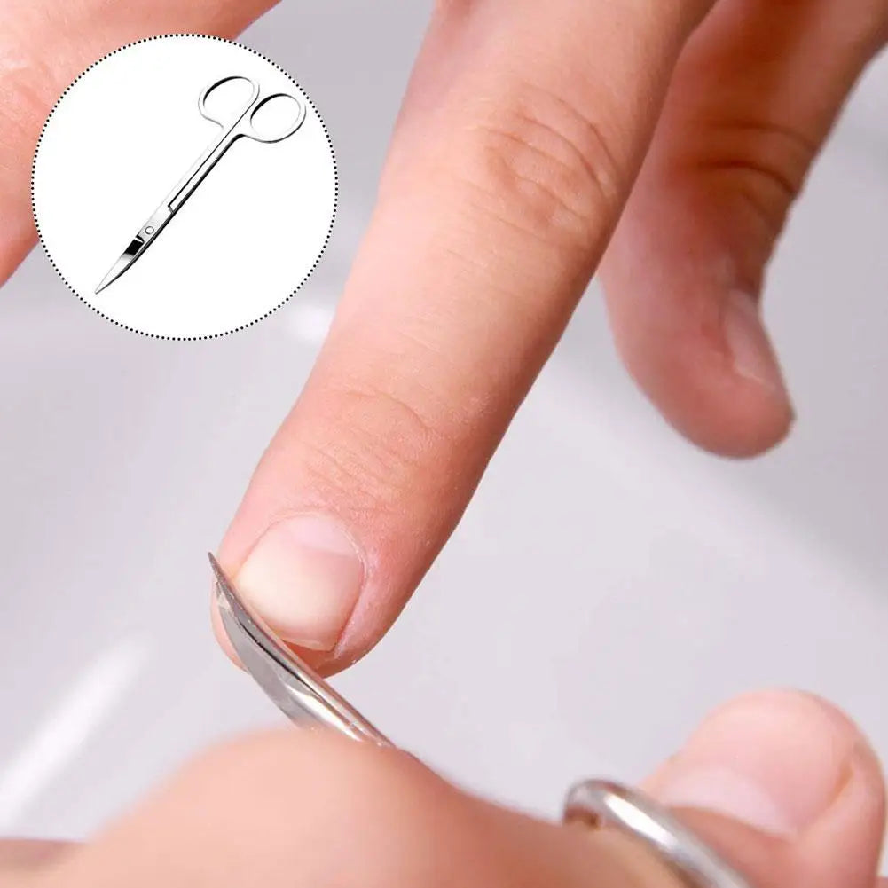 10cm Remove Suture Scissors Stainless Steel Nurse Scissors Straight Curved Head Scissors Surgical Tools