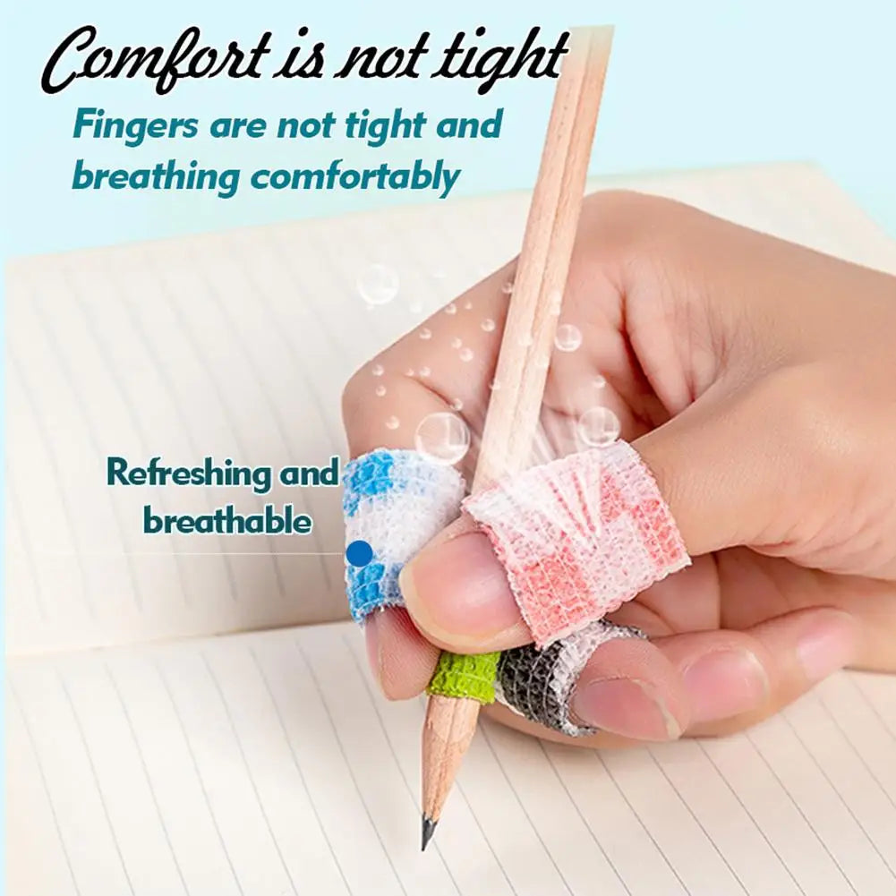 New Finger Care Guard Bandage For Student Writing Anti-wear Calluses Self-adhesive Wound Dressing Sports Elastic Band Tape