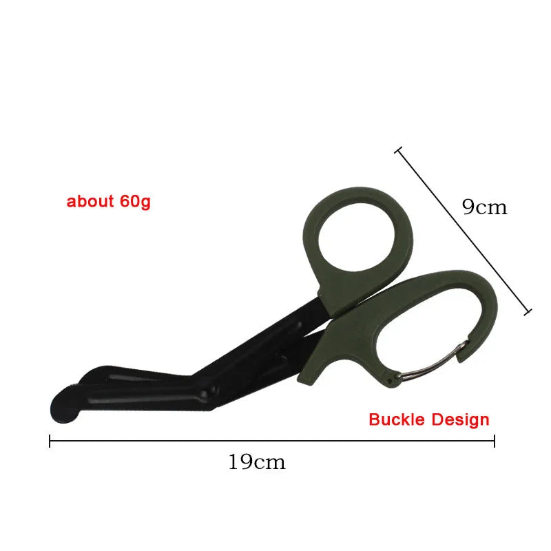 Outdoor Survive Paramedic Medical Rescue Scissor Trauma Gauze IFAK Emergency First Aid Shear Nurse Utility Camp Hike Home Tijera