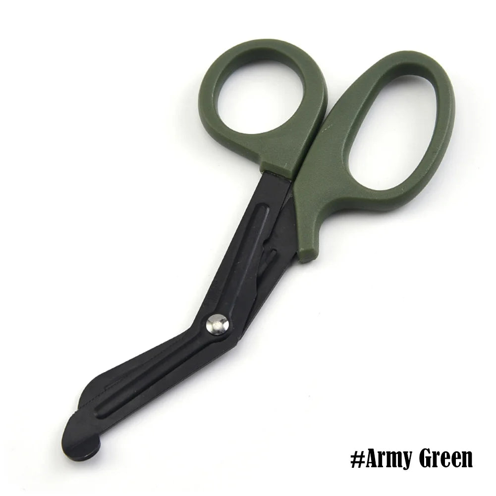 Outdoor Survive Paramedic Medical Rescue Scissor Trauma Gauze IFAK Emergency First Aid Shear Nurse Utility Camp Hike Home Tijera