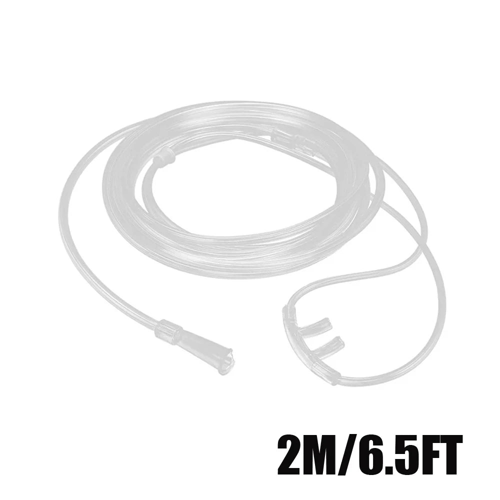 2M Nasal Cannula Tubing Tube Crush Resistant Flow High Connector Oxyge Tubes Nose Adults Disposable The Touch Concentrator
