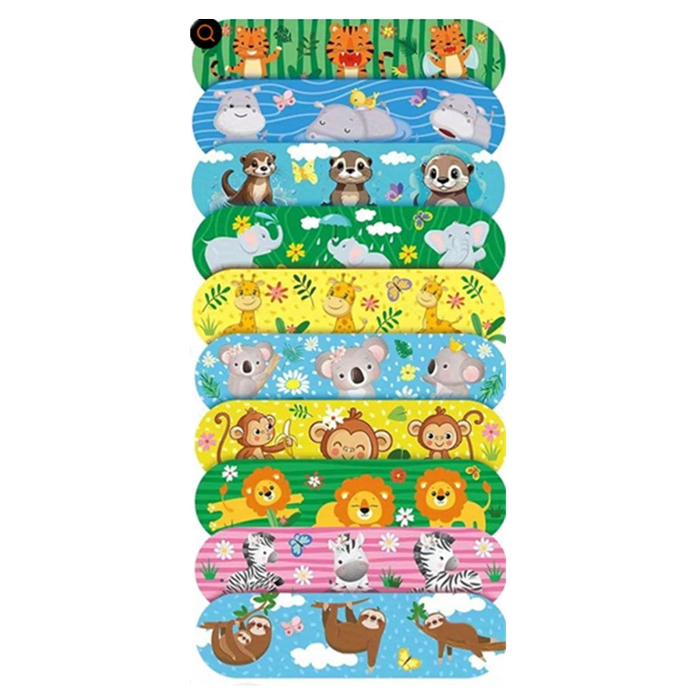 10pcs/set Cartoon Band Aid for Children Cute Wound Dressing Patch Curita First Aid Skin Tape Sticking Plaster Adhesive Bandages