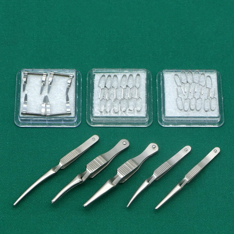 Surgical Experiment Medical Micro Arterial Clamp Venous Clamp Hemostatic Forceps