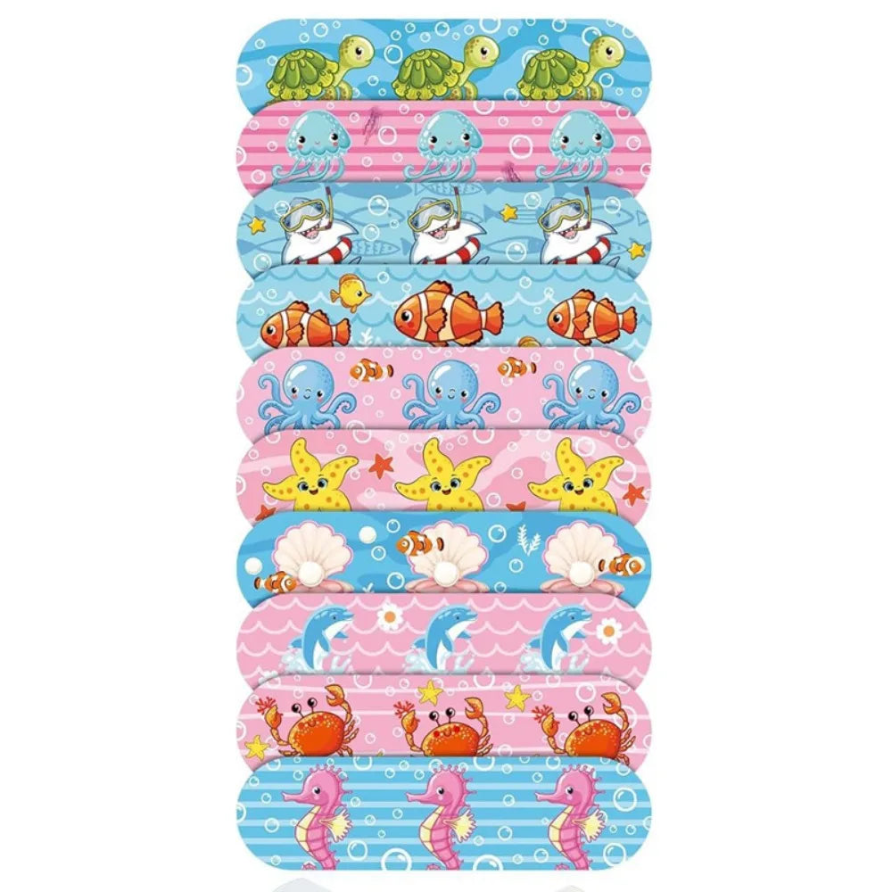 10pcs/set Cartoon Band Aid for Children Cute Wound Dressing Patch Curita First Aid Skin Tape Sticking Plaster Adhesive Bandages