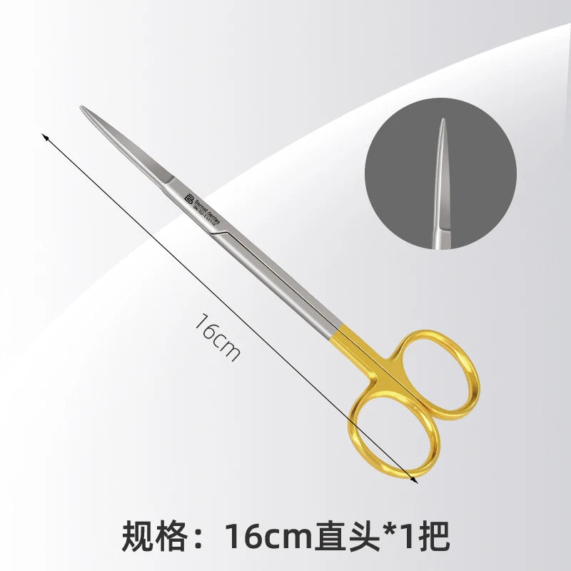 Dental Stainless Steel Straight and Curved Medical Dental Surgical Scissors Ophthalmic scissors Stainless Steel Forceps