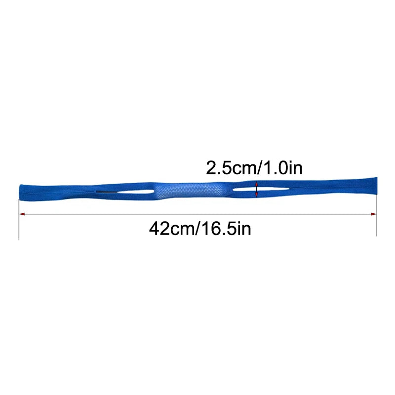 Blue Elastic Nose Bandage External Nasal Bandage Dressing Holder With High Absorption Capacity Stretchable For Nose
