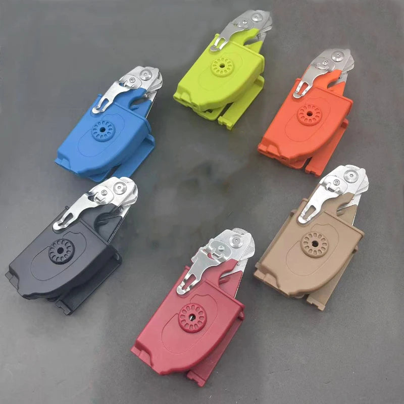 Emergency Medical Trauma Scissors Outdoor Camping Rescue Scissors Stainless Steel Multifunctional Folding Tactical Scissors