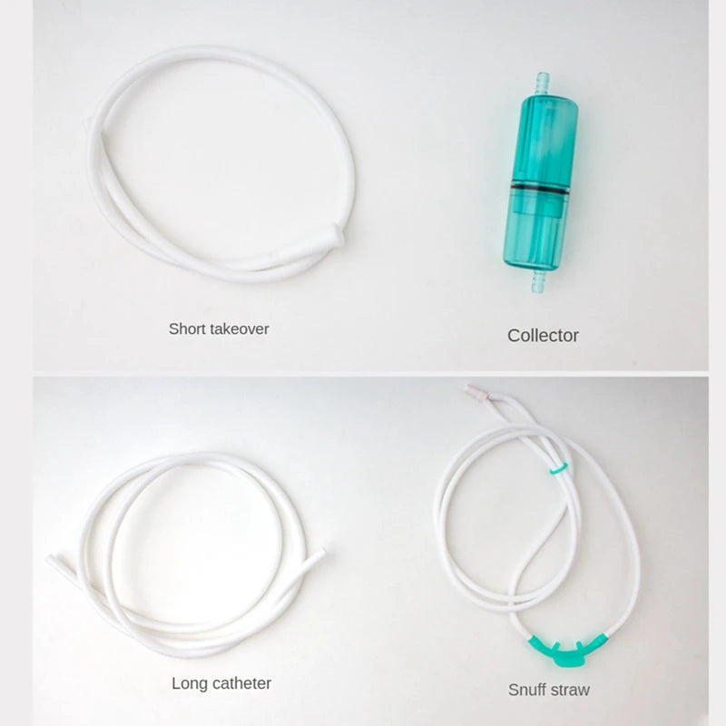 1 Piece Oxygen Tube, Nasal Oxygen Cannula Made Of Silicone Material White Easy To Use And Clean 3 Meter