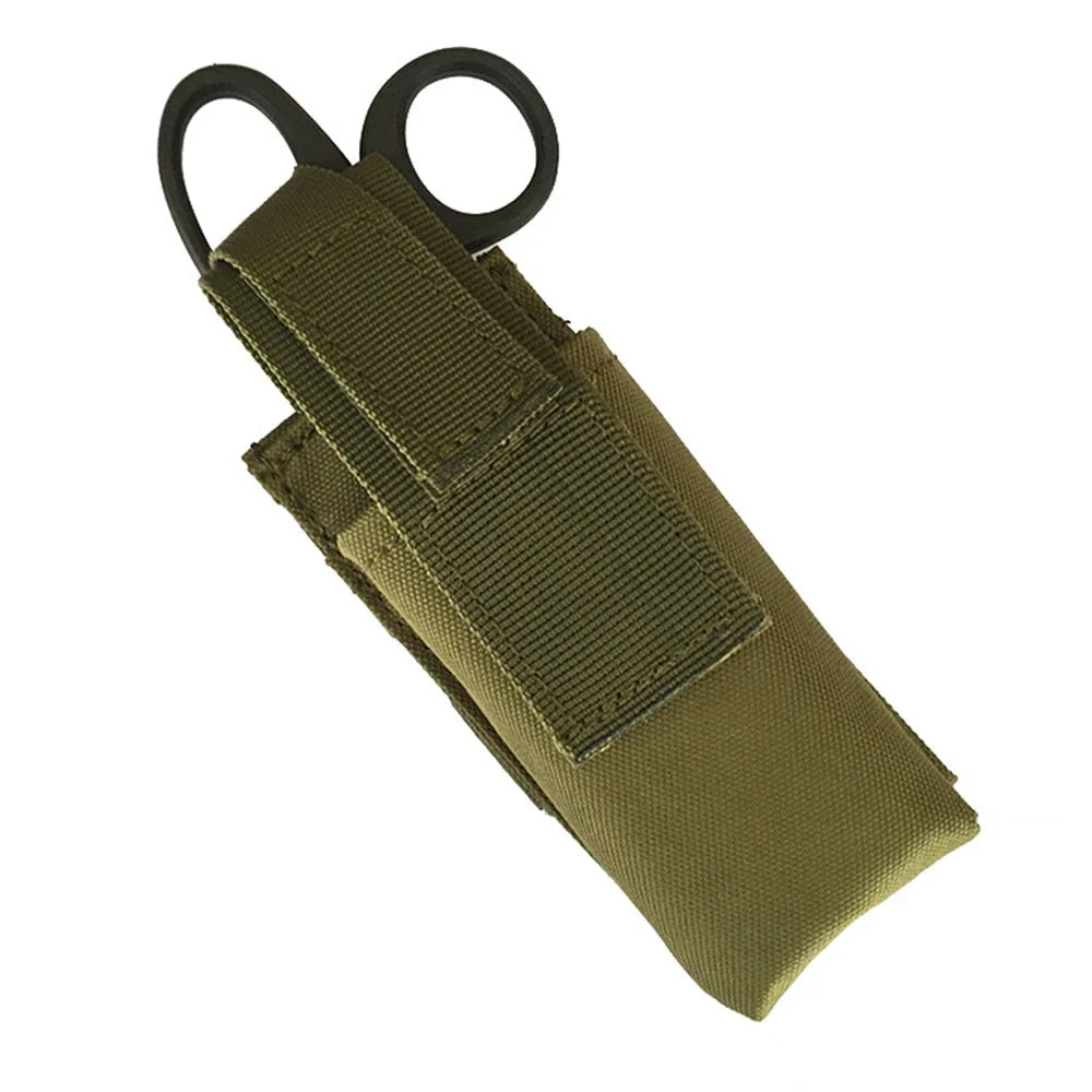 Horizontal Tourniquet Pouch Holder Molle Medical Large Scissors Bag Outdoor Sports Accessories Small Hanging Package
