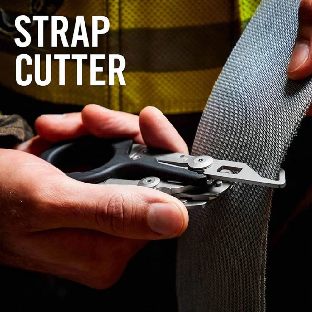 Multifunctional Tactical Pliers Outdoor Camping Rescue Survival Tools Medical Trauma Scissors Folding Stainless Steel Scissors