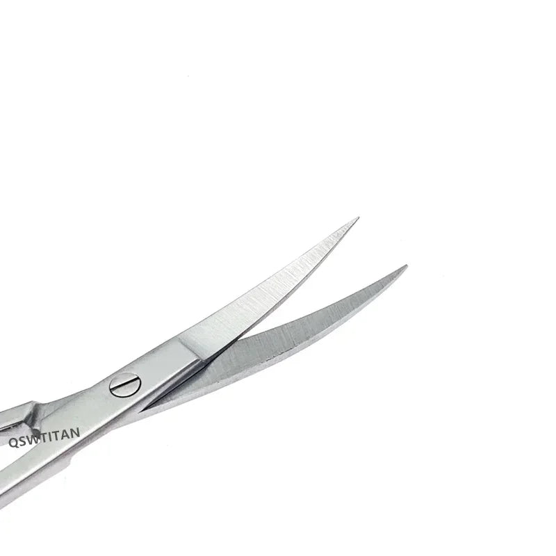 Stainless steel nasal septum scissors wow beak scissors Golden handle plastic surgery scissors Veterinary surgical Instruments