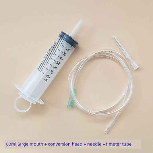 Large Mouth Large Capacity Syringe Syringe Syringe Flusher Feeder Nasal Feeding Enema Perfusion Liquid Food Booster 20
