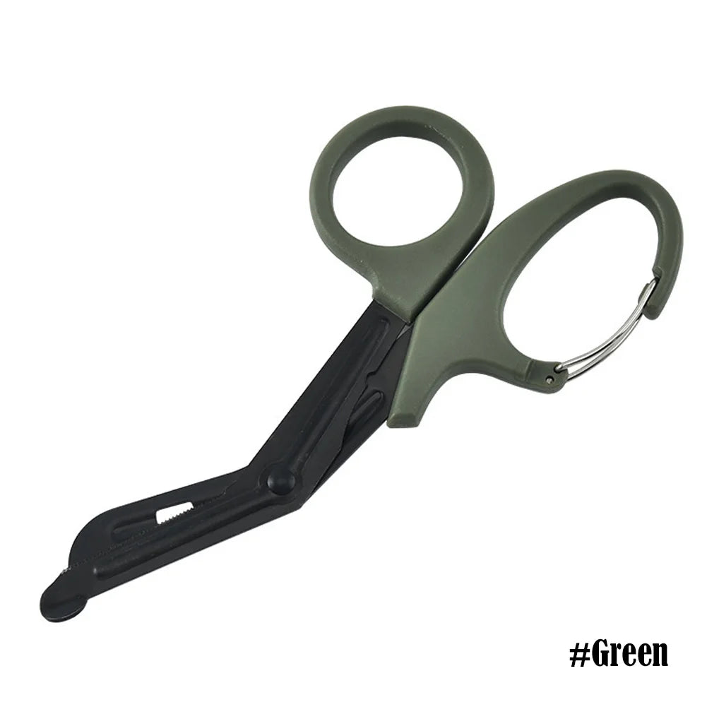 Outdoor Survive Paramedic Medical Rescue Scissor Trauma Gauze IFAK Emergency First Aid Shear Nurse Utility Camp Hike Home Tijera
