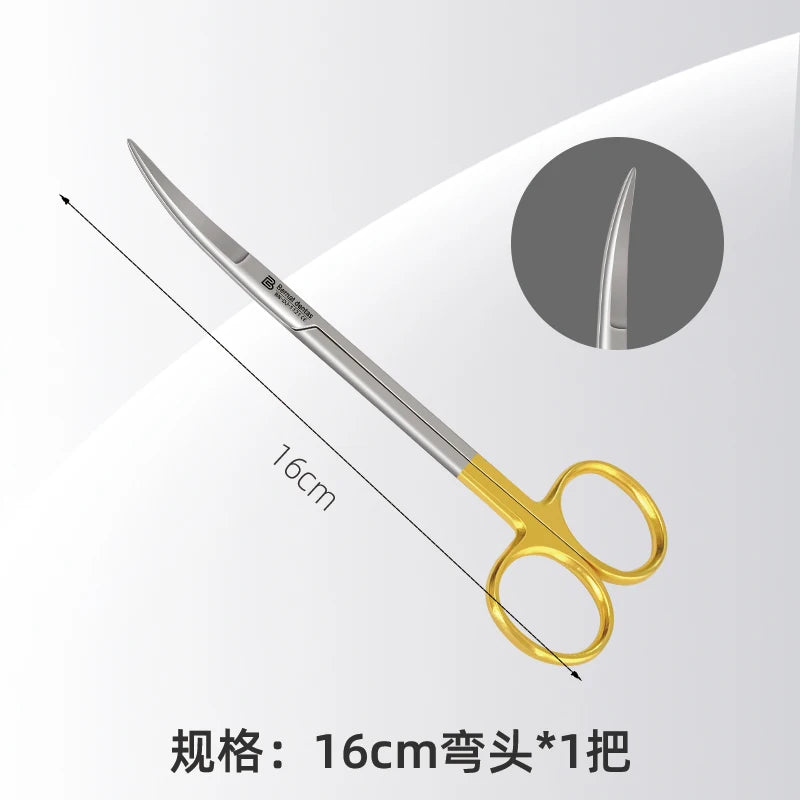 Dental Stainless Steel Straight and Curved Medical Dental Surgical Scissors Ophthalmic scissors Stainless Steel Forceps
