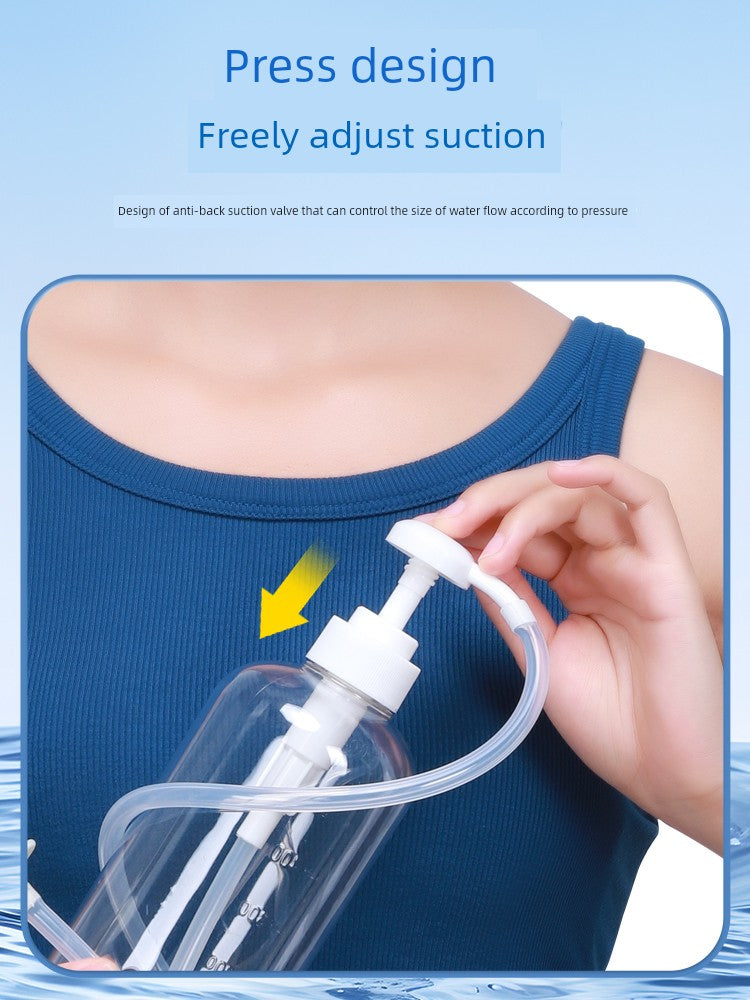 Sausage Clearing Handy Gadget For Home Syringe for Men and Women Neutral Constipation Relaxing Syringe Vaginal Anal Cleaning Tool