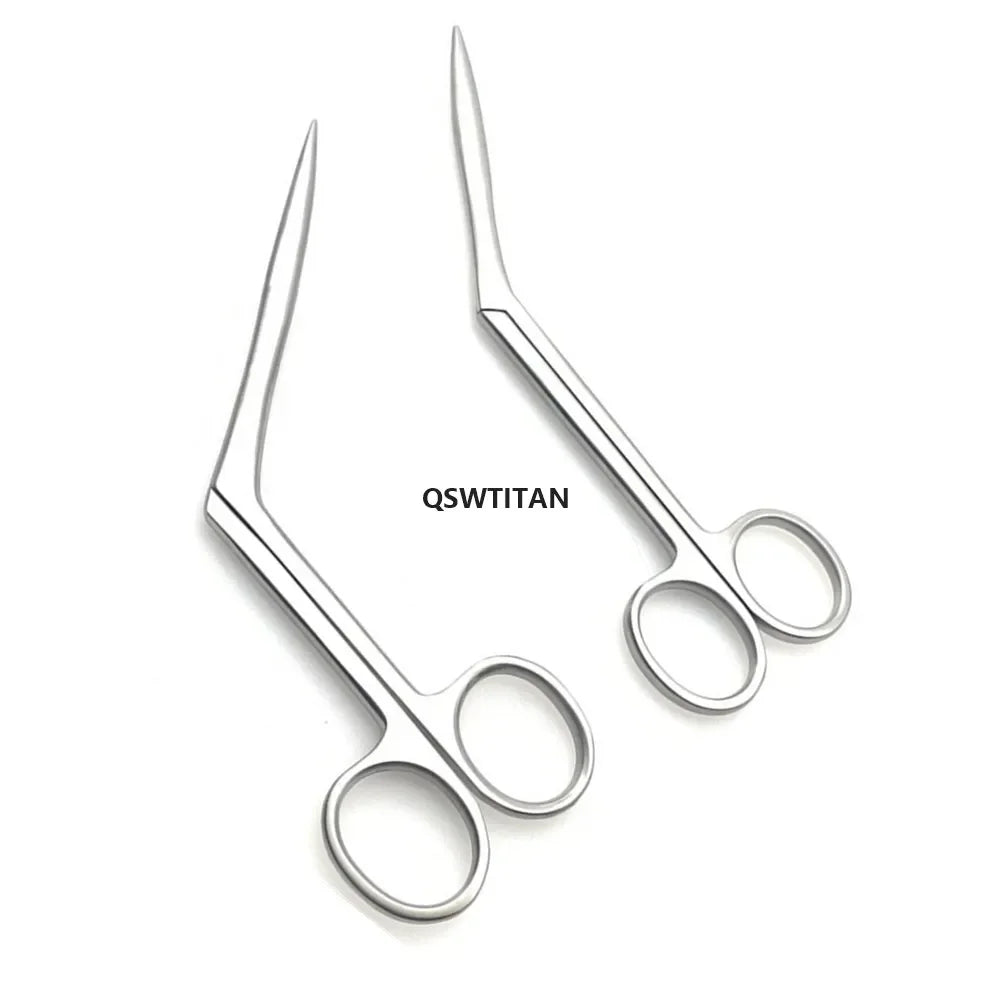 Nasal Scissors Rhinoplasty Surgical Scissors Sharp Edge Operating Surgical Instrument Stainless Steel 1pcs