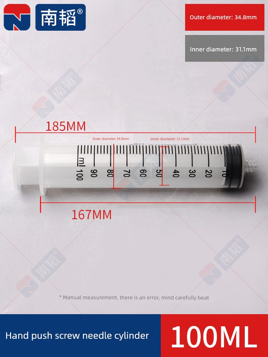 Manual Thread Syringe Printer Syringe