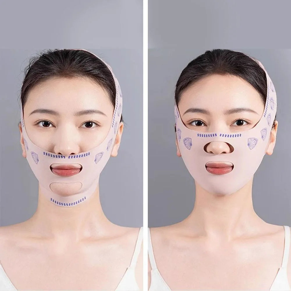 1PC Face Chin Slimming Bandage V Shaper Line Lifting Mask Face Lifting Anti Wrinkle Strap Band Sleeping Mask Beauty Health Tool