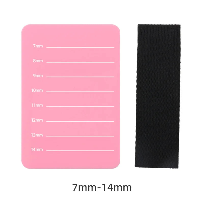 Acrylic Eyelashes Display Palette Lashes Extensions Pallet & Bandage Lash Glue Pad Eyelash Stand Holder Women Makeup Tools
