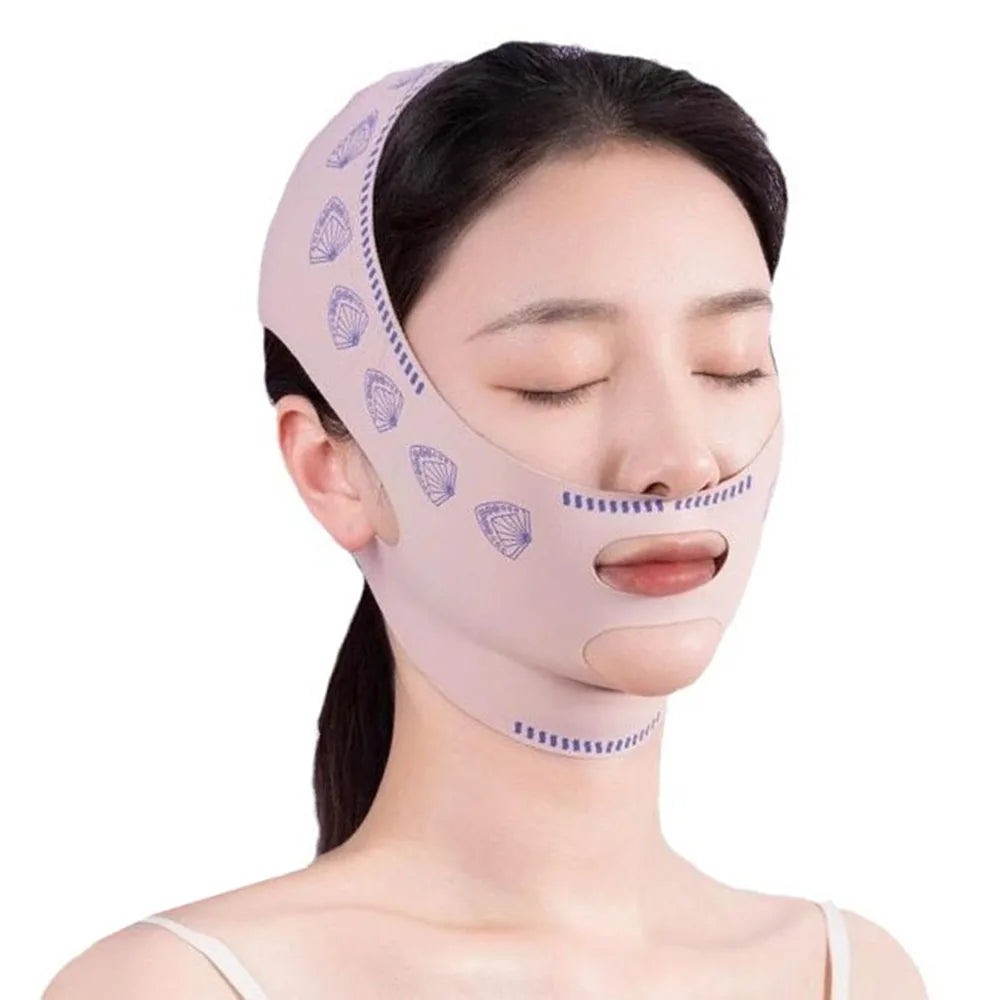 1PC Face Chin Slimming Bandage V Shaper Line Lifting Mask Face Lifting Anti Wrinkle Strap Band Sleeping Mask Beauty Health Tool