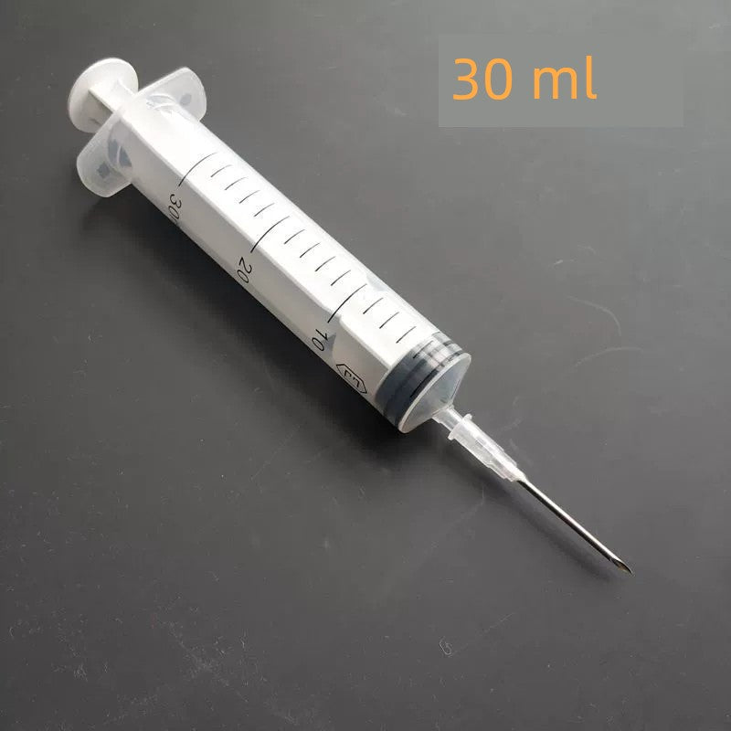 Glue Filling Wallpaper Repair Air Force Drum Corps Empty Gas Syringe Foaming Glue Infuser Mural Syringe Needle Syringe