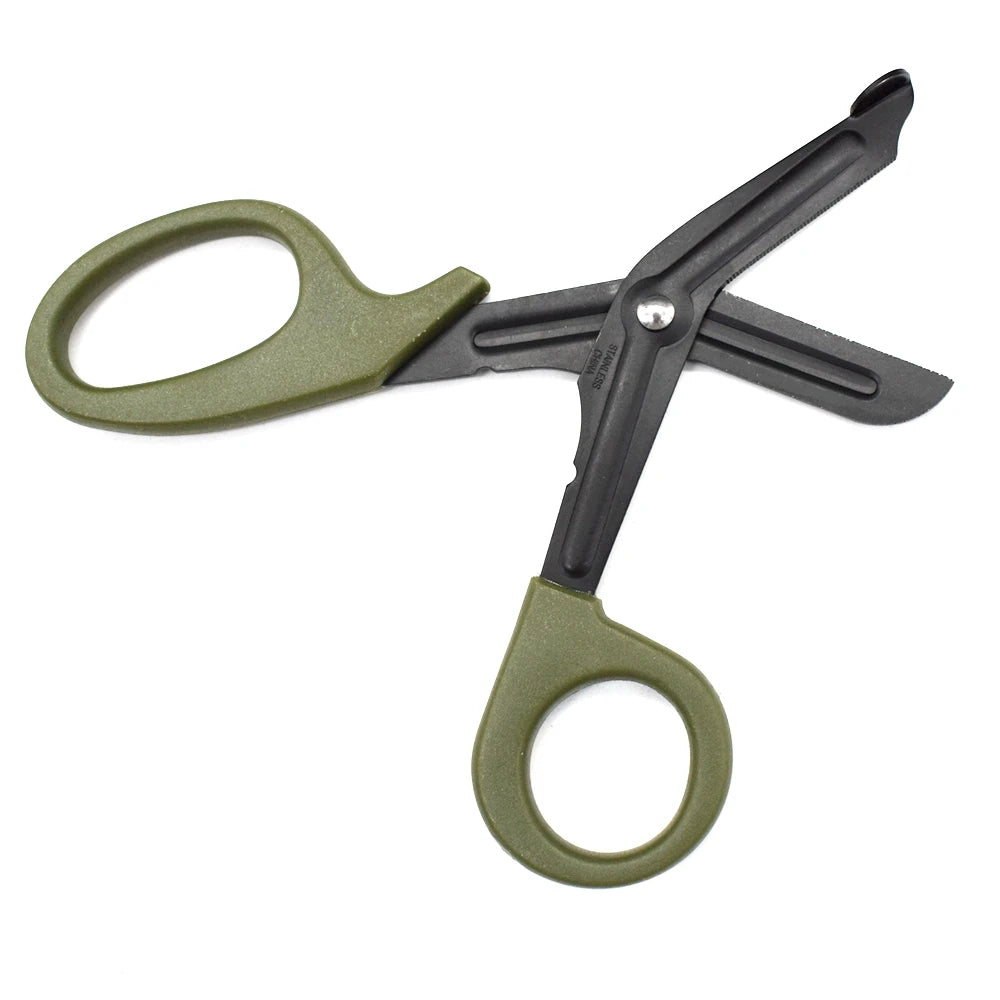 1/2 New EMT Fine Tooth Life Scissors For Emergency Medical Rescue Scissors Easy To Carry Outdoors