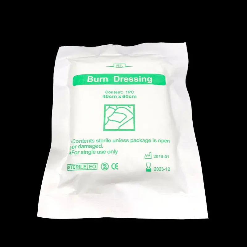 60 * 40cm medical burn dressing non-woven burn pad wound care anti infection antibiotic ointment gel burn first aid kit